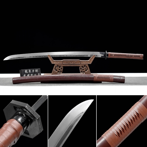 Handmade Nine Spirits Naginata,Japanese samurai sword,Real Naginata,High speed steel