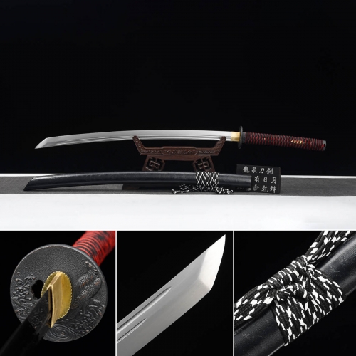 Handmade Werewolf Naginata,Japanese samurai sword,Real Naginata,High-performance rail steel