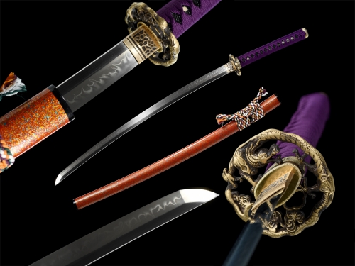 T10 Steel Clay Tempered With Hamon Real Katana Sword Handmade Japanese Samurai Sword Full Tang